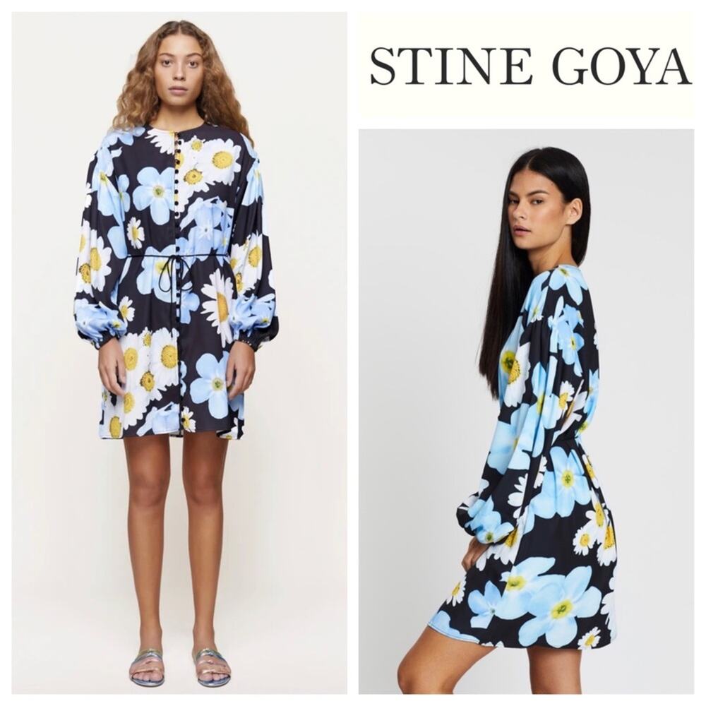 Stine Goya Dida Floral Dress, XS